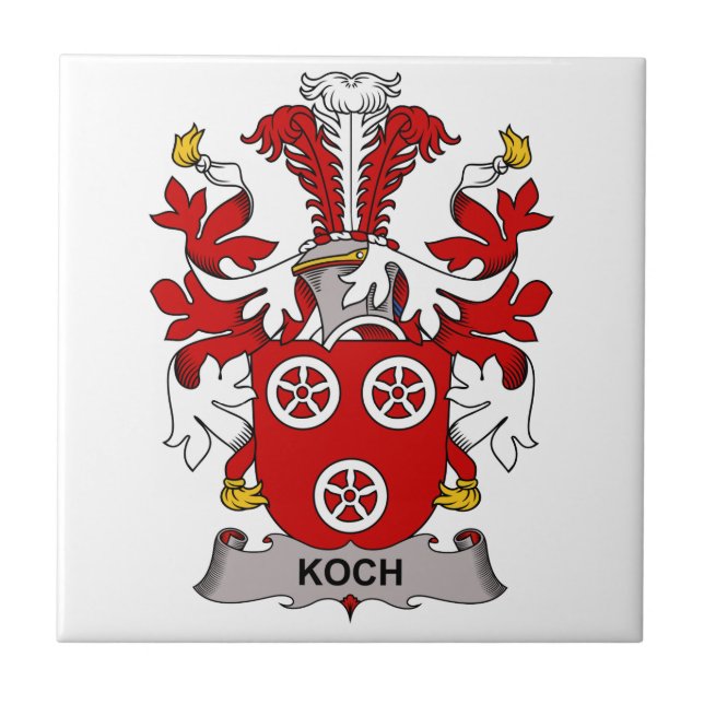 Koch Family Crest Tile (Front)