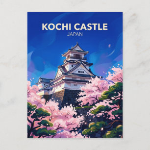 Kochi Castle Japan Postcard