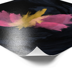 Kodak Paper Print, Midnight Flight Watercolor Photo Print