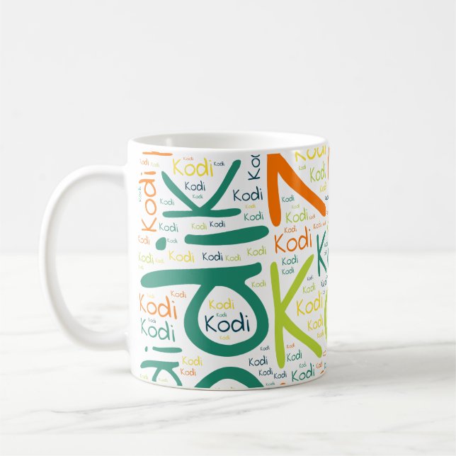 Kodi Coffee Mug (Left)