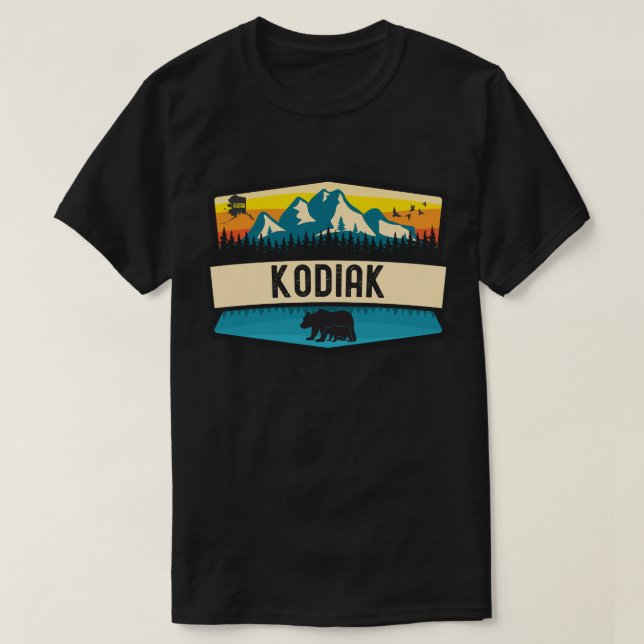 Kodiak, Alaska T-Shirt (Design Front)