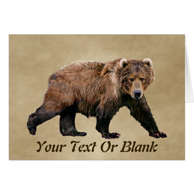 Kodiak Bear (Front Horizontal)