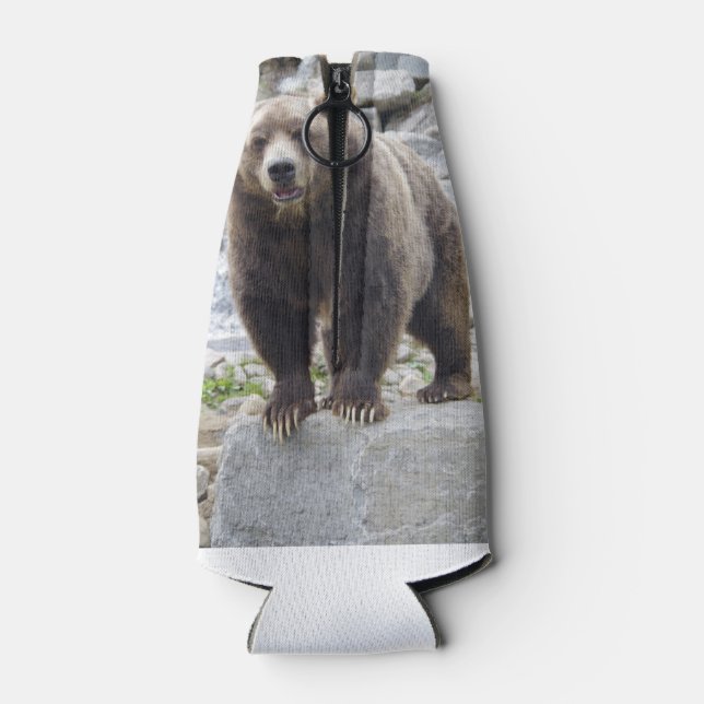 Kodiak bear bottle cooler (Back)