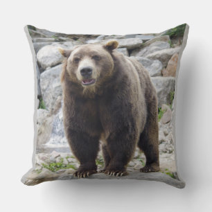 Kodiak Bear Cushion