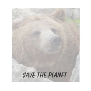Kodiak Bear Notepad