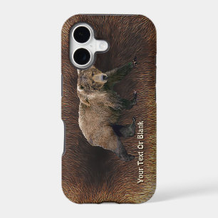 Kodiak Bear On Caribou Fur