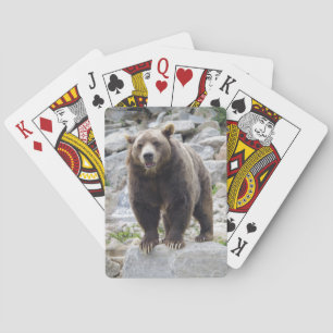 Kodiak Bear Playing Cards