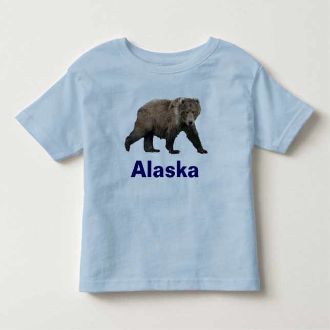 Kodiak Bear Toddler T-Shirt (Front)