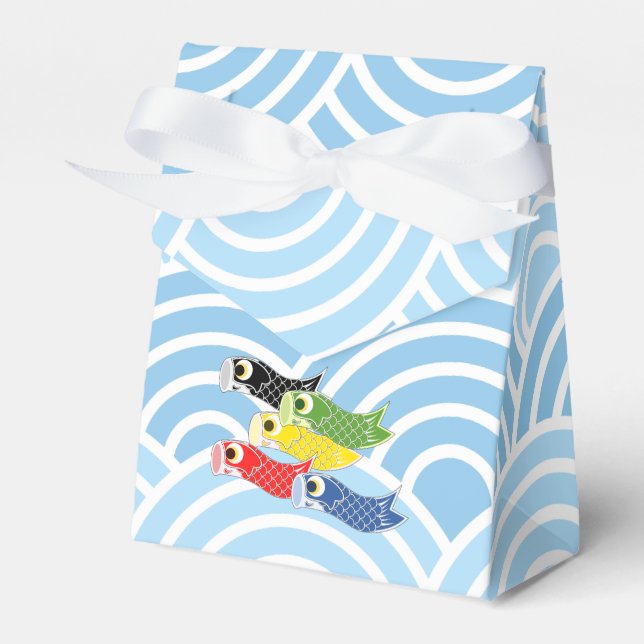 Kodomo-no-hi Carp Streamers Favour Box (Front Side)