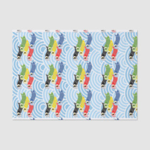Kodomo-no-hi Carp Streamers Tissue Paper