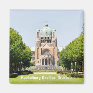 Koekelberg Basilica in Brussels, Belgium Magnet