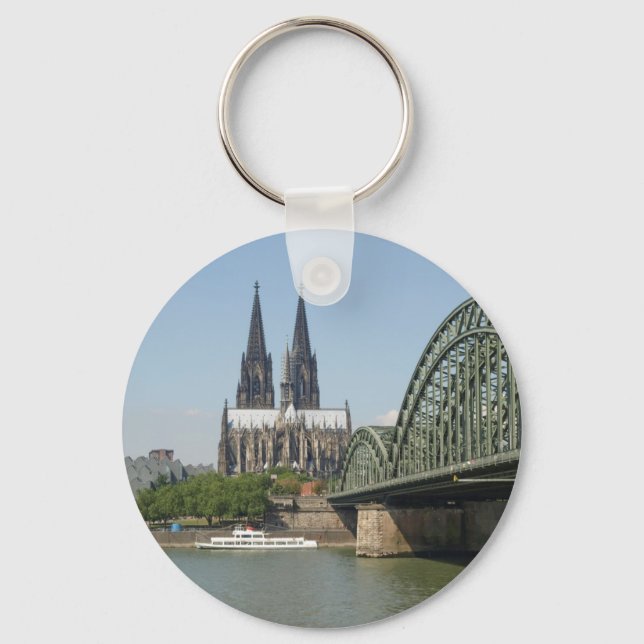 Koeln (Cologne) in Germany Key Ring (Front)