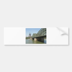 Koelner Dom gothic cathedral church in Koeln Bumper Sticker