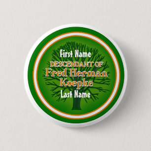 Koepke Reunion Descendant Pin - Fred Herman