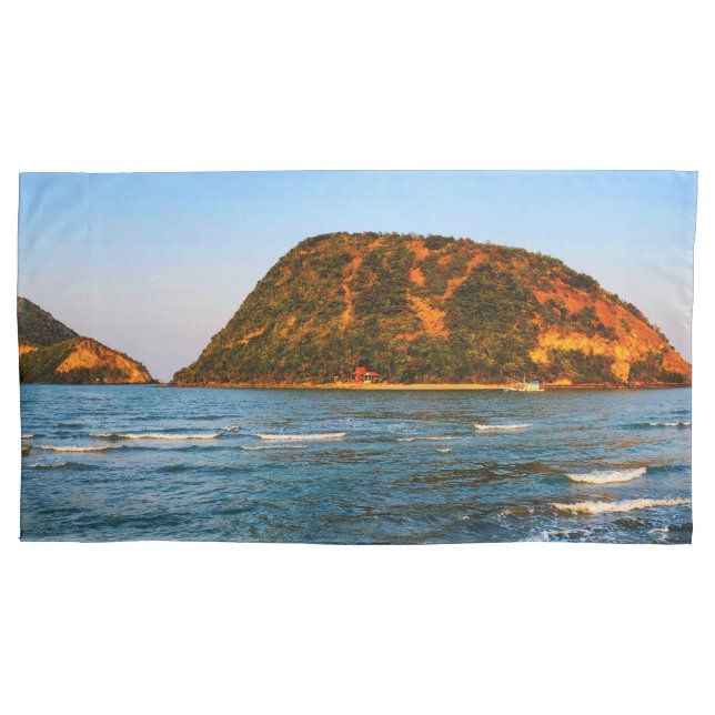 Koh Nom Sao and Koh Ku Ram Pillowcase (Front-Left)