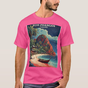 Koh Phangan Thailand Vintage Travel Tourism T-Shirt