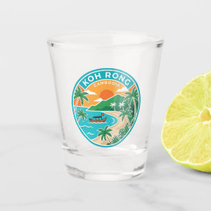 Koh Rong Cambodia Shot Glass