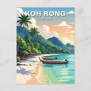 Koh Rong Cambodia Travel Postcard