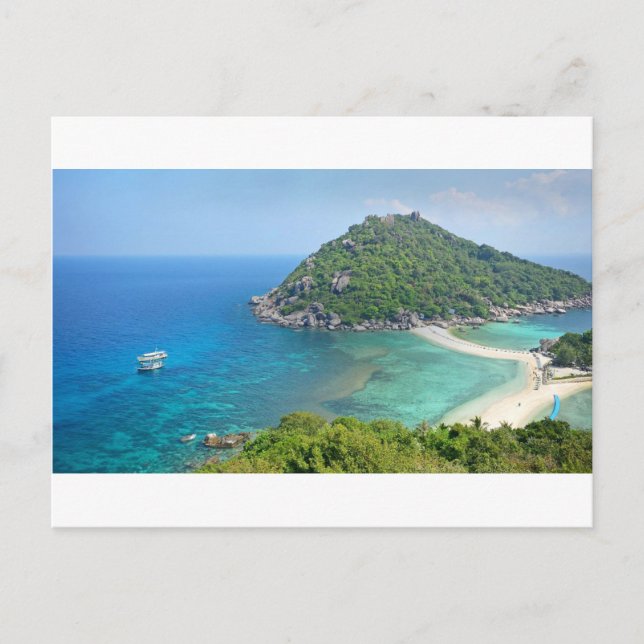 Koh Tao Thailand Postcard (Front)