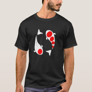 Kohaku Koi Fish Lucky Feng Shui Japan Nishikigoi C T-Shirt