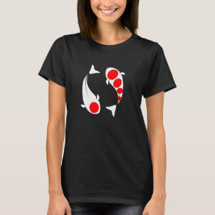 Kohaku Koi Fish Lucky Feng Shui Japan Nishikigoi C T-Shirt