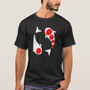 Kohaku Koi Fish Lucky Feng Shui Japan Nishikigoi C T-Shirt