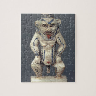 Kohl Pot, depicting the Egyptian household god Bes Jigsaw Puzzle