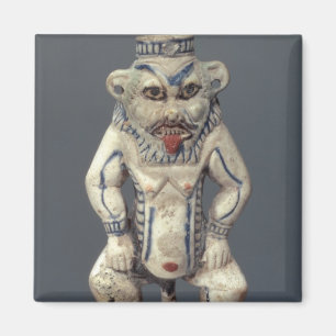 Kohl Pot, depicting the Egyptian household god Bes Magnet