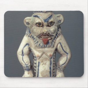 Kohl Pot, depicting the Egyptian household god Bes Mouse Pad