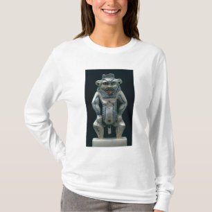 Kohl pot in the form of the god Bes, New Kingdom, T-Shirt