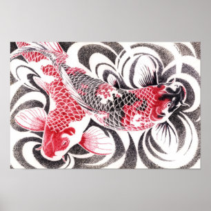 koi02poster16.5by11b poster