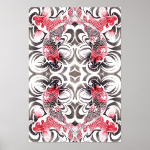 koi2poster15by22mirror4 poster