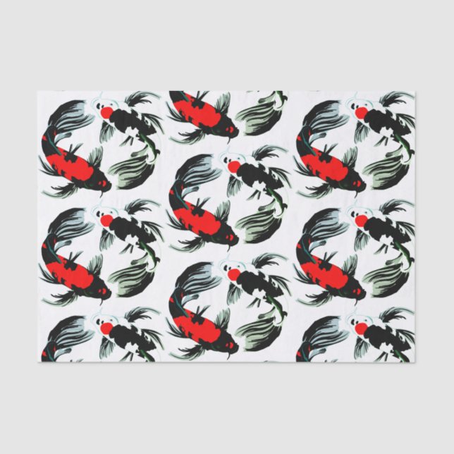 Koi Balance Tissue Paper (Front)