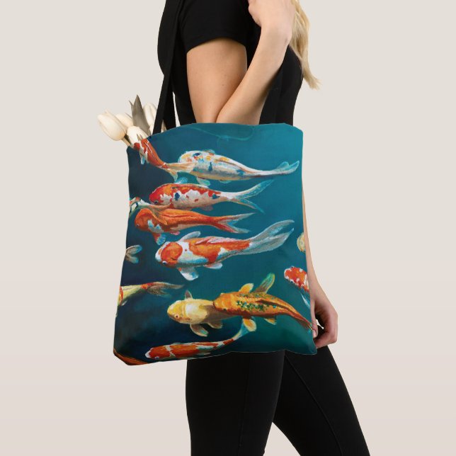 Koi Ballet -  Tote Bag (Close Up)