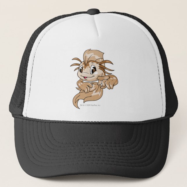 Koi Brown Trucker Hat (Front)
