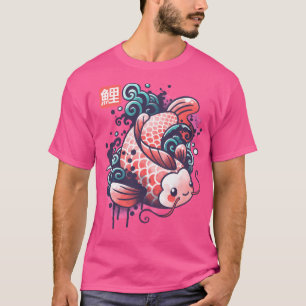 Koi Carp Fish Watercolor T-Shirt