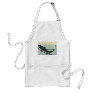 Koi (Carp) - Hiroshige's Japanese Fish Print Standard Apron