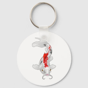 koi carp key ring