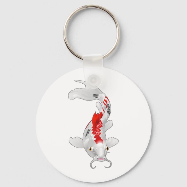 koi carp key ring (Front)