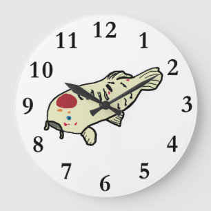 Koi Carp Large Clock