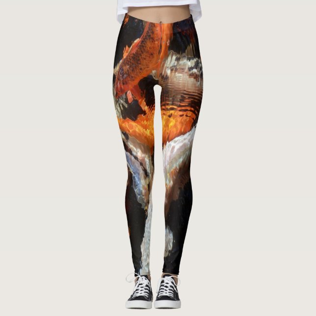Koi Carp Leggings (Front)