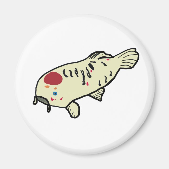 Koi Carp Magnet (Front)