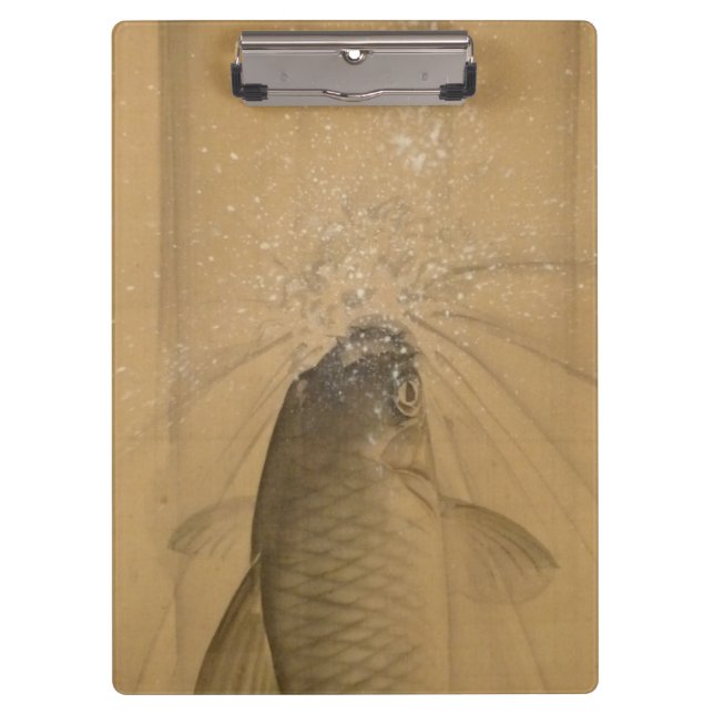Koi Carp (Onishi Chinnen) Clipboard (Front)