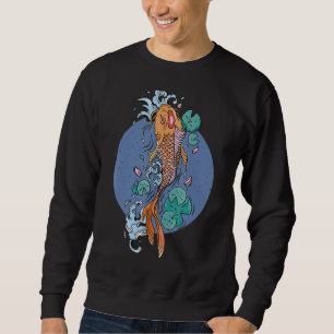 Koi Carp Ornamental Fish Japanese Fish  Idea Sweatshirt