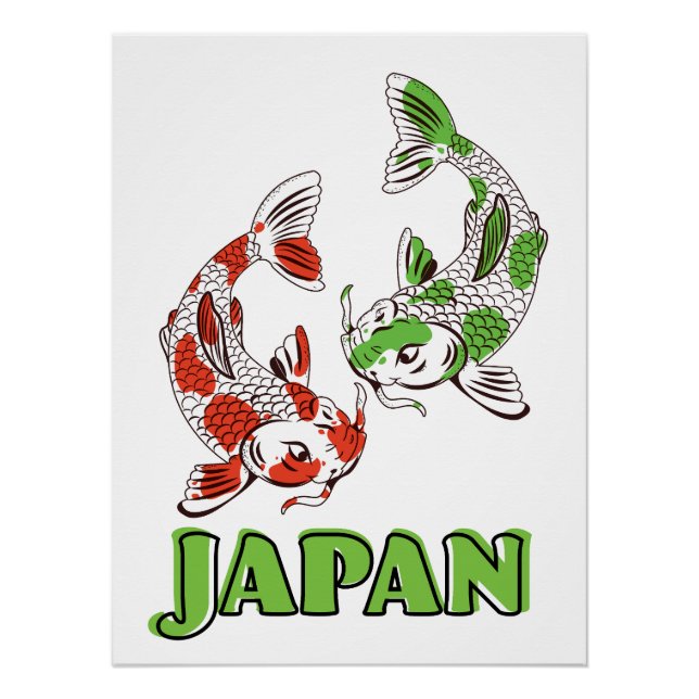 Koi Carp Poster (Front)