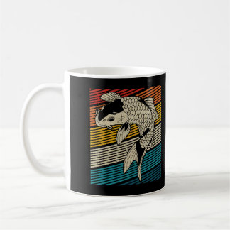Koi Carp Vintage Nishikigoi Japan Pond Japanese Fi Coffee Mug