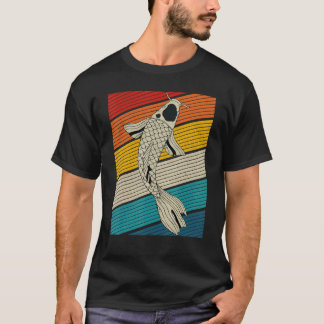 Koi Carp Vintage Nishikigoi Japan Pond Japanese Fi T-Shirt