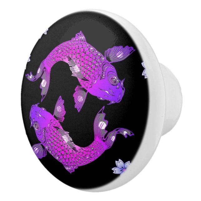 Koi Ceramic Knob (Right)