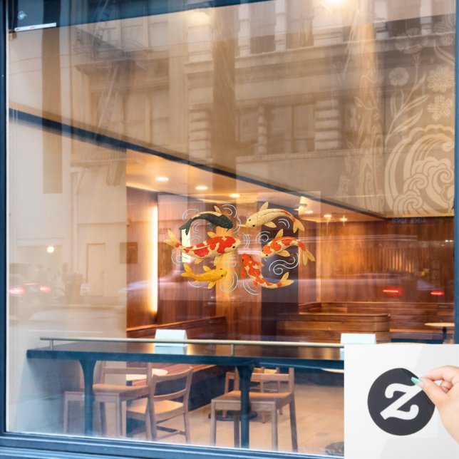 Koi fish (Cafe Window)