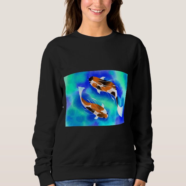 Koi Fish 327 Sweatshirt (Front)